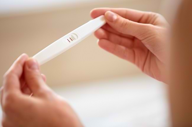 테스트 팩이 포함된 임신 테스트 정보